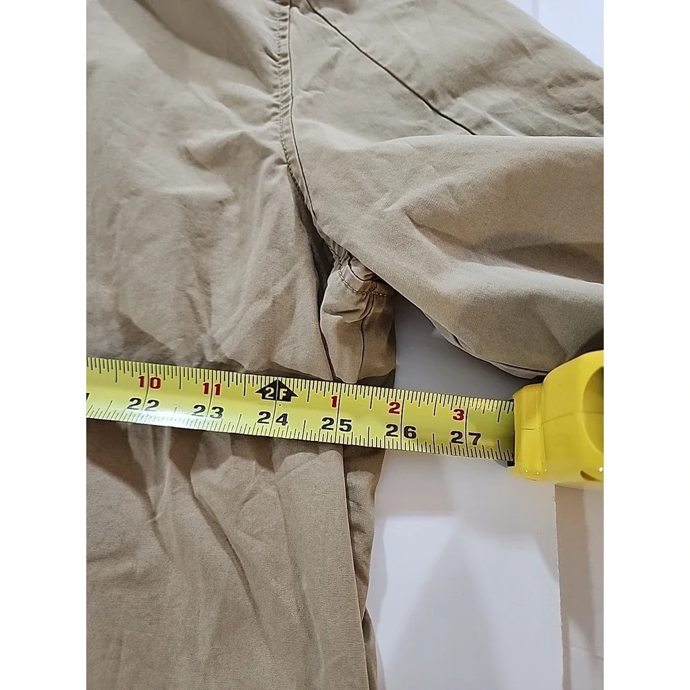 Vintage POLO RALPH LAUREN Small Pony Full Zip Bomber Jacket 90s Light Brown 2XL‎